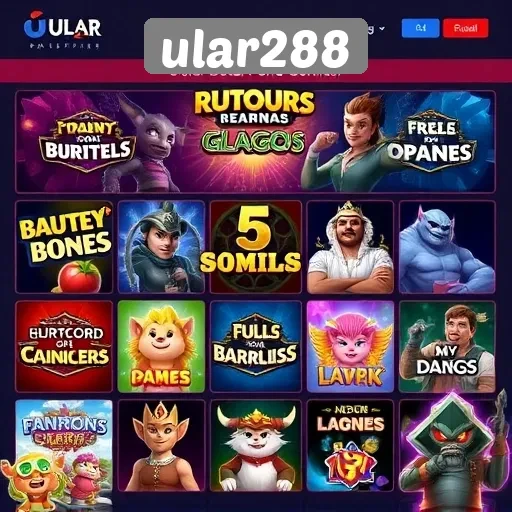 Ular288 dan Beragam Pilihan Game Menarik untuk Pemain